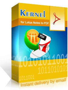 Kernel for Lotus Notes to PDF - acquistalo dal rivenditore ufficiale italiano TOOLWARE.it